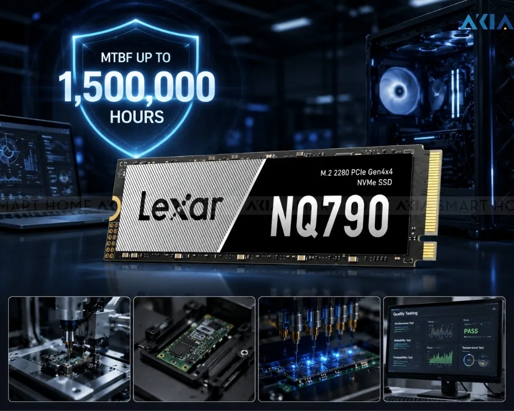 Ổ Cứng Ssd Lexar M.2 2280 Nvme 1Tb Nq790 15 Ổ Cứng Ssd Lexar M.2 2280 Nvme 1Tb Nq790 - Akia Smart Home