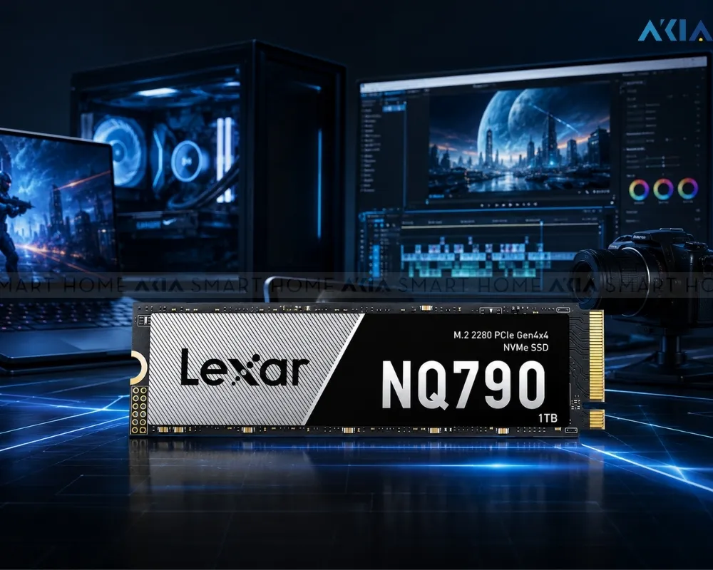 Ổ Cứng Ssd Lexar M.2 2280 Nvme 1Tb Nq790 10 Ổ Cứng Ssd Lexar M.2 2280 Nvme 1Tb Nq790 - Akia Smart Home