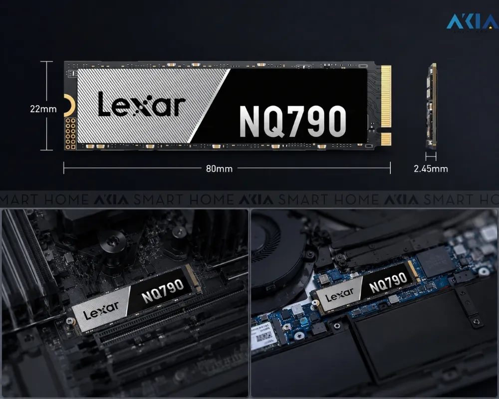 Ổ Cứng Ssd Lexar M.2 2280 Nvme 1Tb Nq790 13 Ổ Cứng Ssd Lexar M.2 2280 Nvme 1Tb Nq790 - Akia Smart Home
