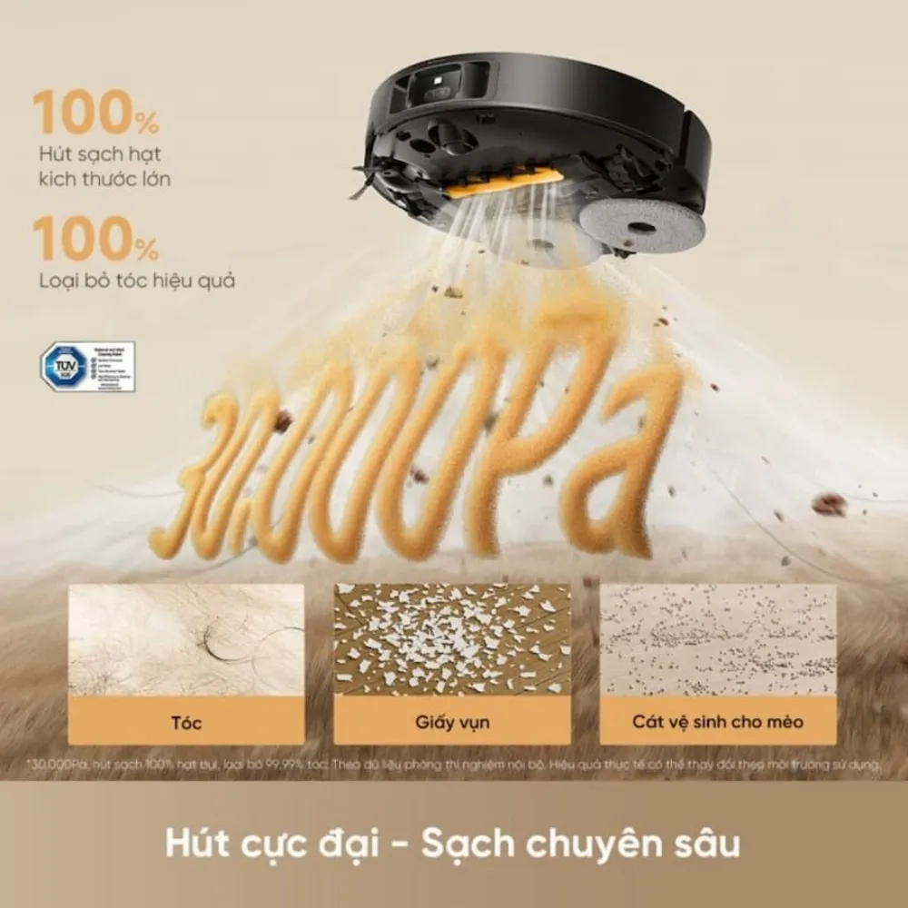 Robot Hút Bụi Lau Nhà Dreame L50S Pro Ultra 13 Robot Hút Bụi Lau Nhà Dreame L50S Pro Ultra - Akia Smart Home