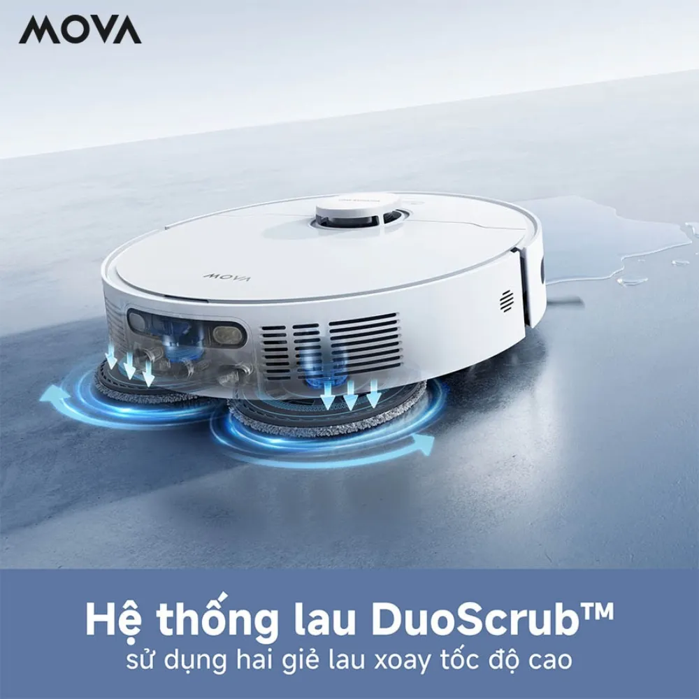 Robot Hút Bụi Lau Nhà Mova E30 Ultra 11 Robot Hút Bụi Lau Nhà Mova E30 Ultra - Akia Smart Home