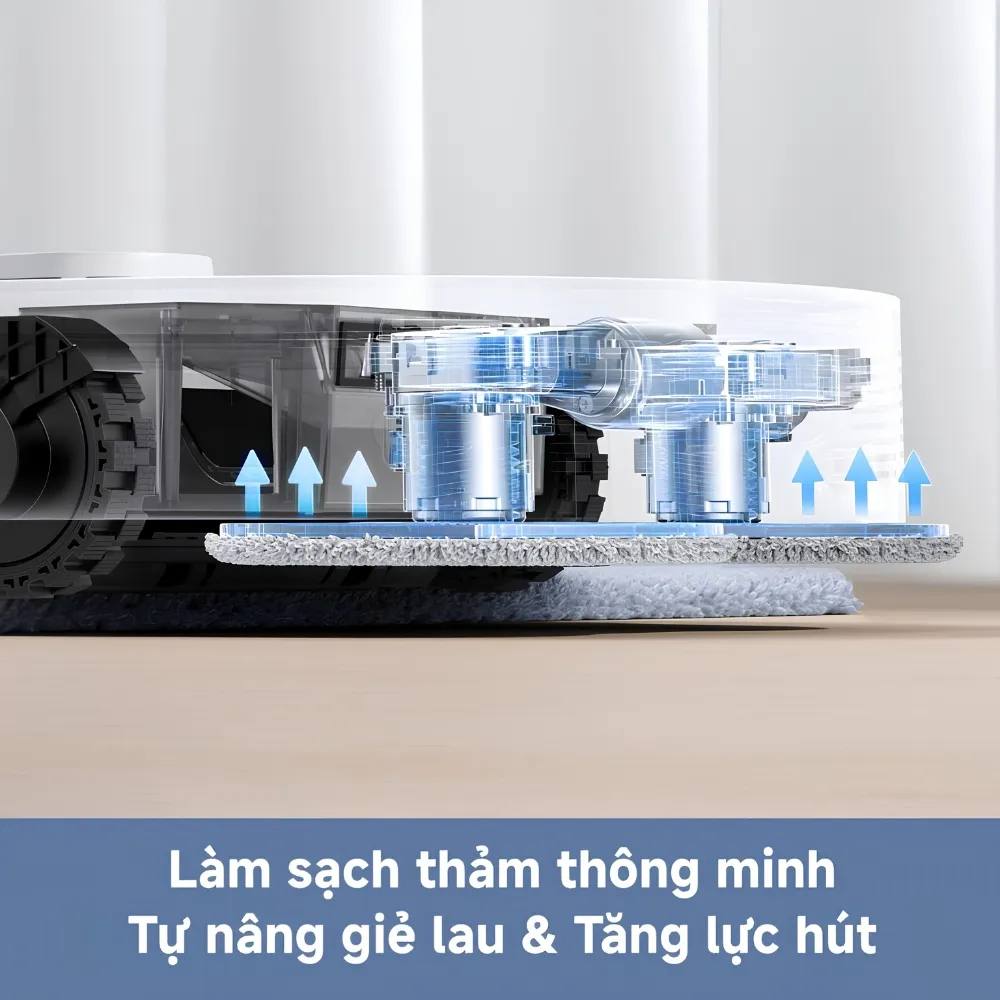 Robot Hút Bụi Lau Nhà Mova E40 Ultra 13 Robot Hút Bụi Lau Nhà Mova E40 Ultra - Akia Smart Home