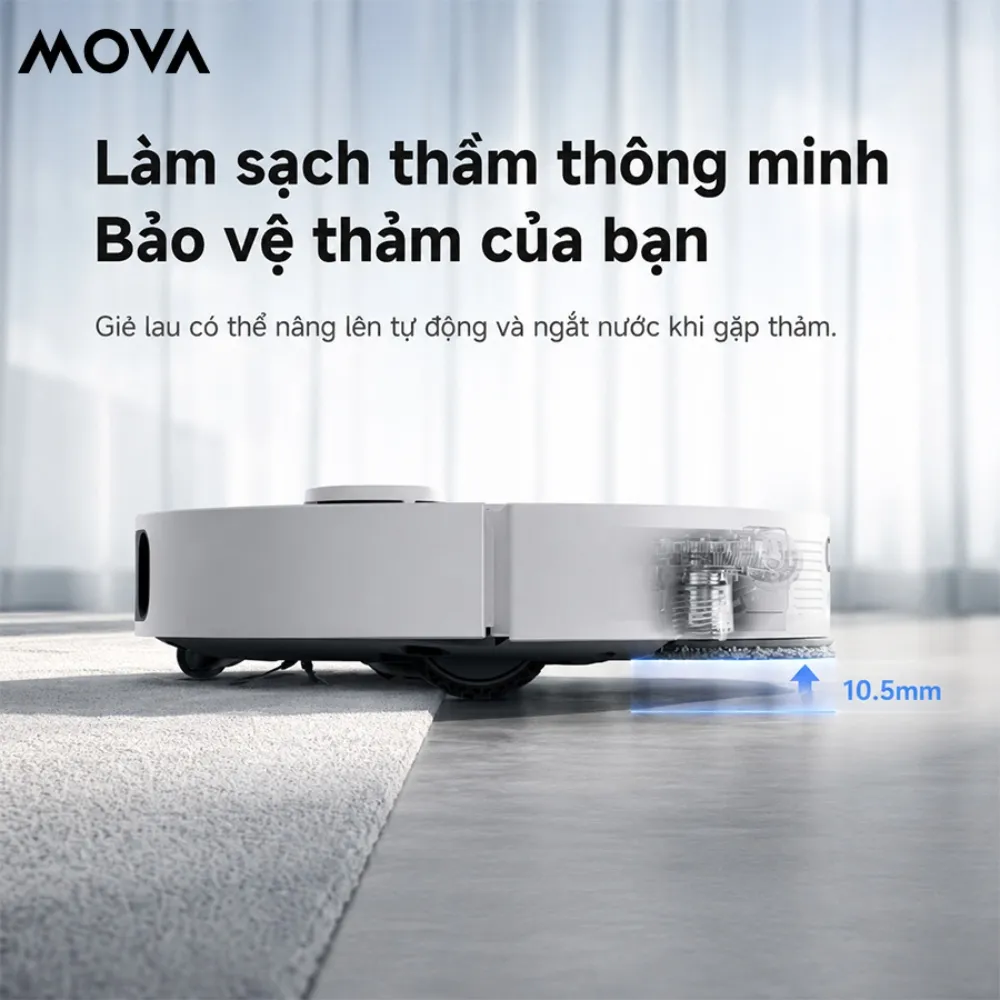Robot Hút Bụi Lau Nhà Mova E50 Ultra 33 Robot Hút Bụi Lau Nhà Mova E50 Ultra - Akia Smart Home
