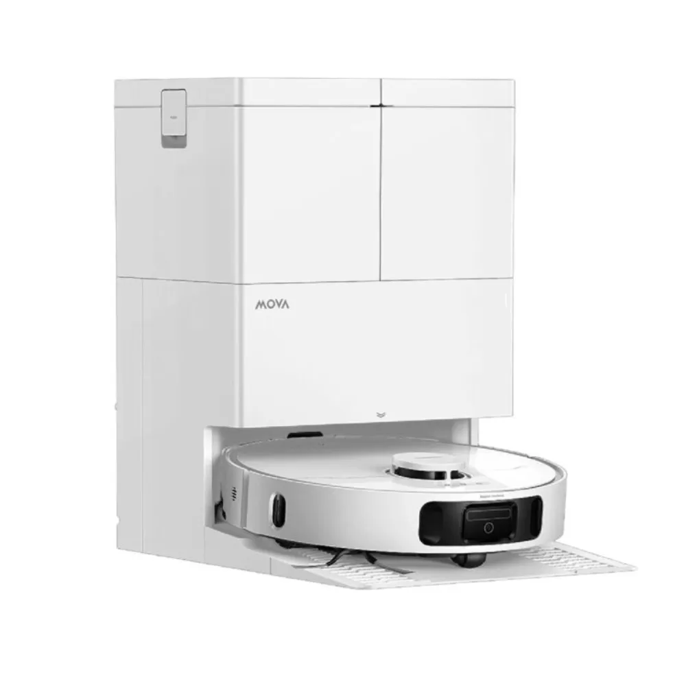 Robot hút bụi lau nhà Mova E50 Ultra – Trắng - AKIA Smart Home