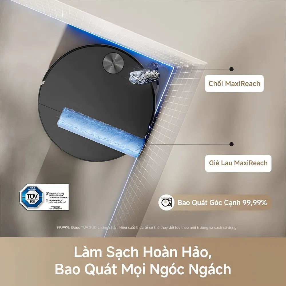 Robot Hút Bụi Lau Nhà Mova S70 Roller 17 Robot Hút Bụi Lau Nhà Mova S70 Roller - Akia Smart Home