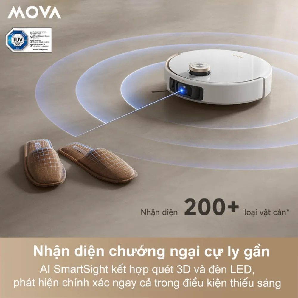 Robot Hút Bụi Lau Nhà Mova V50 Ultra 42 Robot Hút Bụi Lau Nhà Mova V50 Ultra - Akia Smart Home