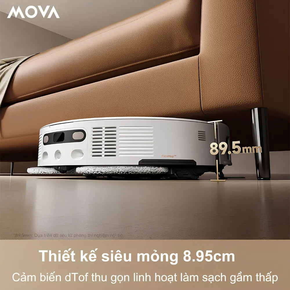 Robot Hút Bụi Lau Nhà Mova V50 Ultra 49 Robot Hút Bụi Lau Nhà Mova V50 Ultra - Akia Smart Home
