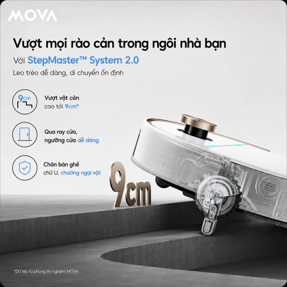 Robot Hút Bụi Lau Nhà Mova V70 Ultra Complete 15 Robot Hút Bụi Lau Nhà Mova V70 Ultra Complete - Akia Smart Home