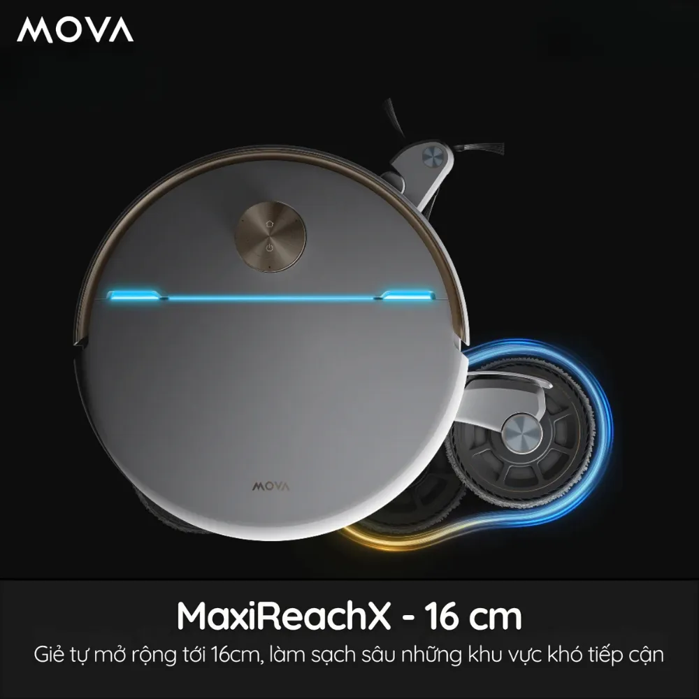 Robot Hút Bụi Lau Nhà Mova V70 Ultra Complete 12 Robot Hút Bụi Lau Nhà Mova V70 Ultra Complete - Akia Smart Home