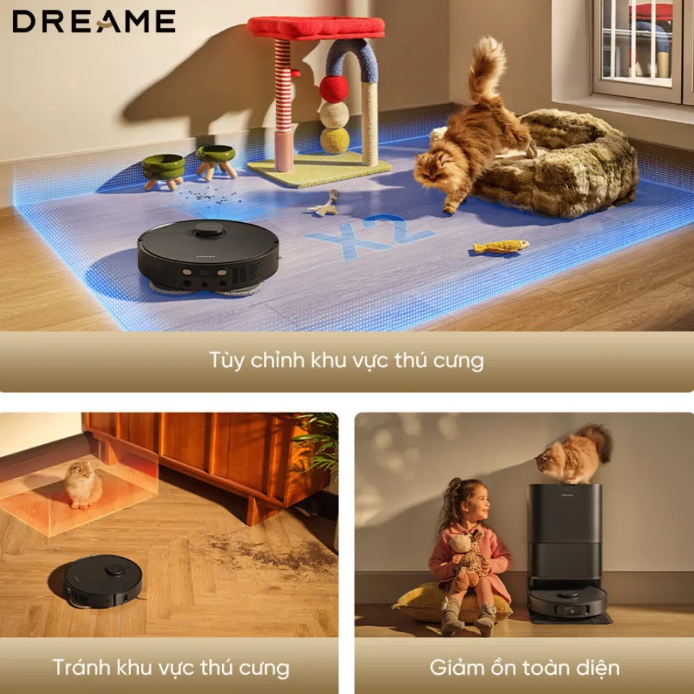 Robot Hút Bụi Lau Sàn Dreame D30 Ultra Ce 36 Robot Hút Bụi Lau Sàn Dreame D30 Ultra Ce - Akia Smart Home