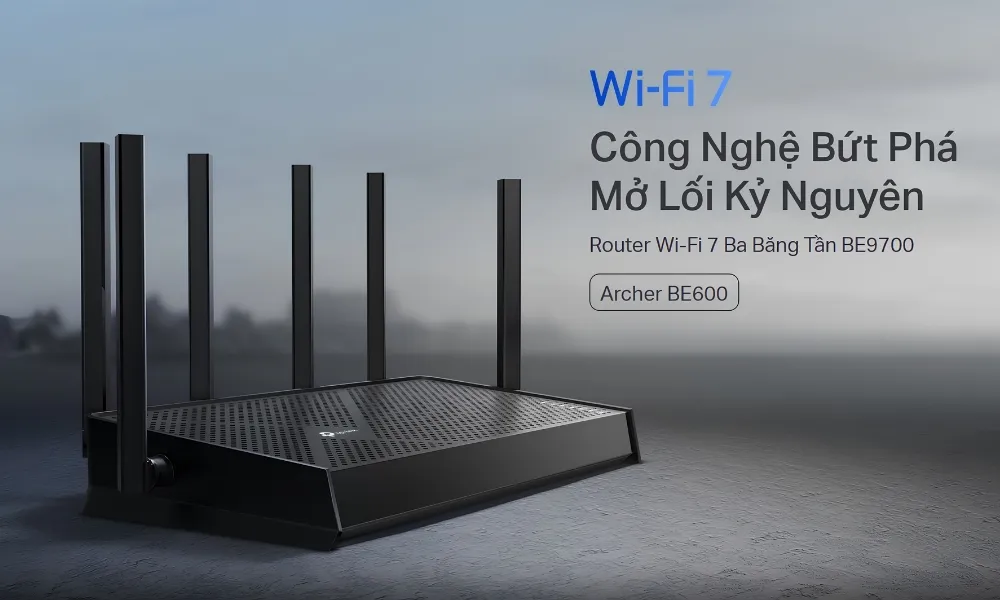 Router Wifi 7 Ba Băng Tần Be9700 Tp-Link Archer Be600 13 Router Wifi 7 Ba Băng Tần Be9700 Archer Be600 - Akia Smart Home