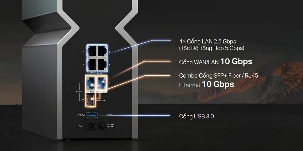 Router Wifi 7 Be19000 Ba Băng Tần Archer Be800 17 Router Wifi 7 Be19000 Ba Băng Tần Archer Be800 - Akia Smart Home