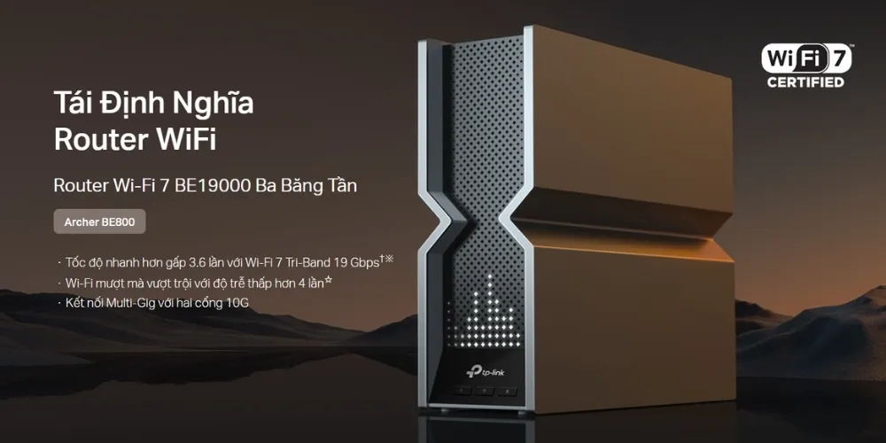 Router Wifi 7 Be19000 Ba Băng Tần Archer Be800 12 Router Wifi 7 Be19000 Ba Băng Tần Archer Be800 - Akia Smart Home