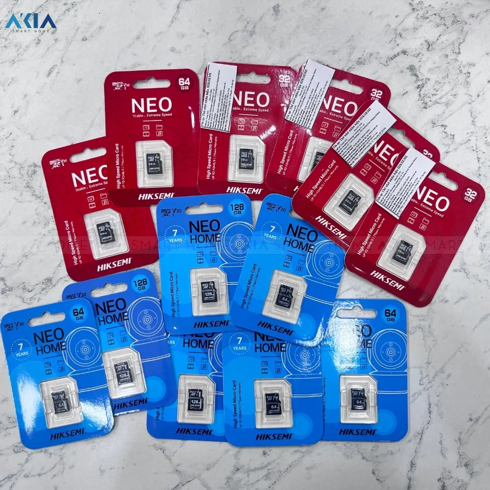 Thẻ Nhớ Microsd Hiksemi Neo 32Gb/64Gb/128Gb - Akia Smart Home