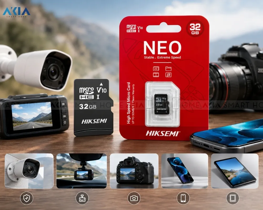 Thẻ Nhớ Microsd Hiksemi Neo 32Gb/64Gb/128Gb - Akia Smart Home
