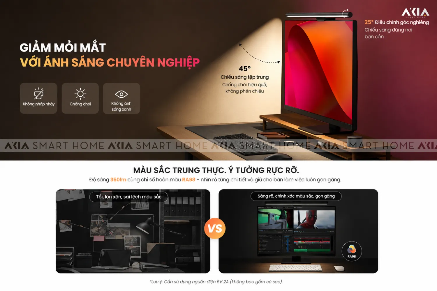 Đèn Kẹp Màn Hình Yeelight Led Screen Light Bar Libra 2 - Hỗ Trợ Homekit 12 Đèn Kẹp Màn Hình Yeelight Led Screen Light Bar Libra 2 – Hỗ Trợ Homekit - Akia Smart Home