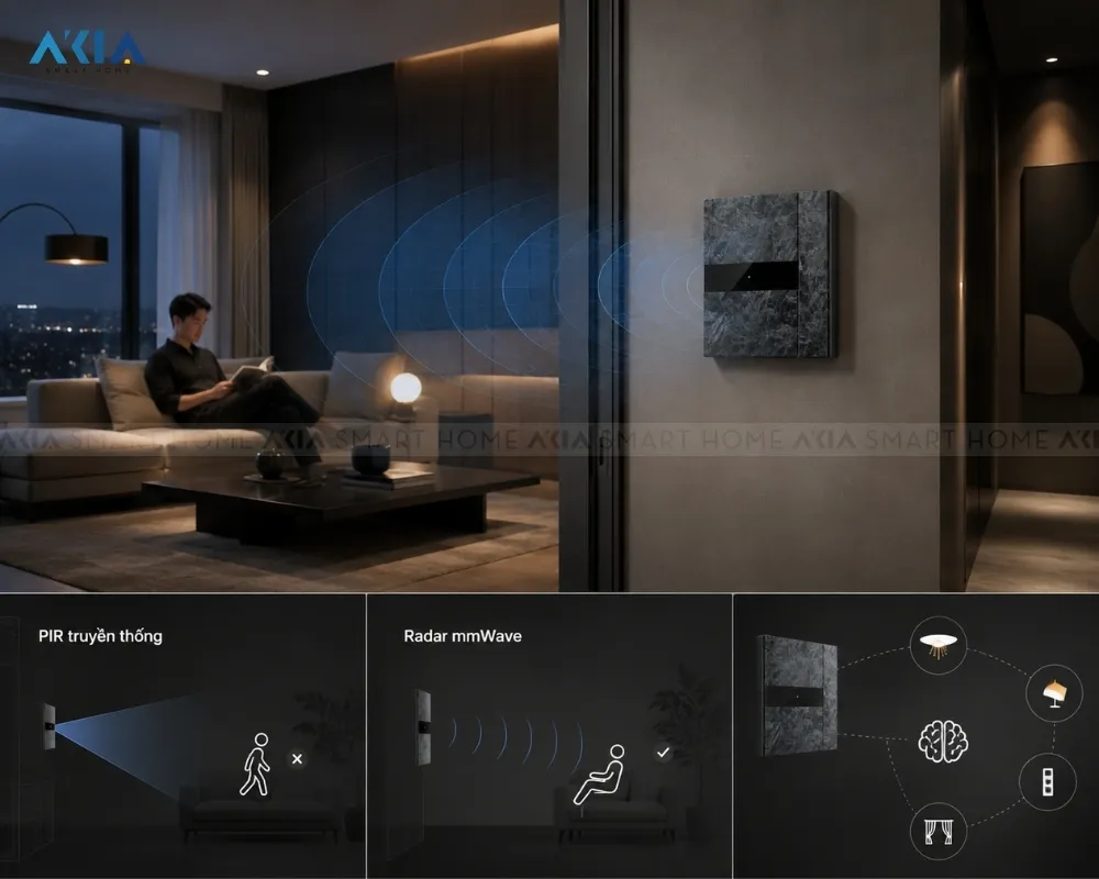 Công Tắc Âm Tường Thông Minh Aqara H1 Elite 36 Công Tắc Âm Tường Thông Minh Aqara H1 Elite - Akia Smart Home
