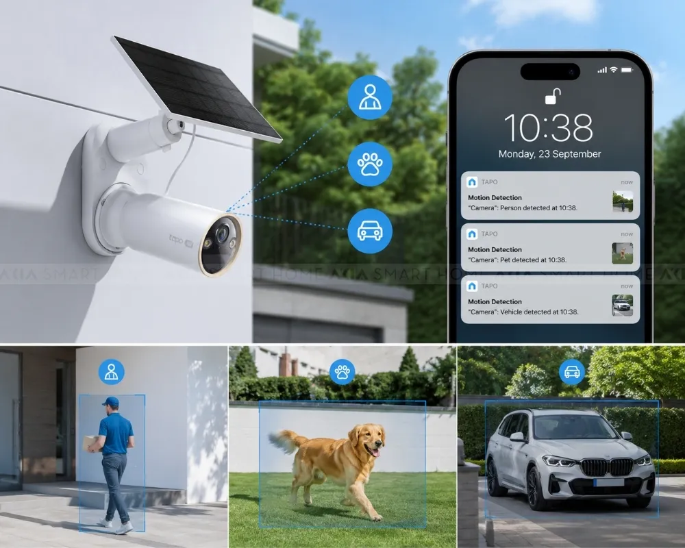 Camera An Ninh Năng Lượng Mặt Trời Tapo C460 Kit 15 Camera An Ninh Năng Lượng Mặt Trời Tapo C460 Kit - Akia Smart Home