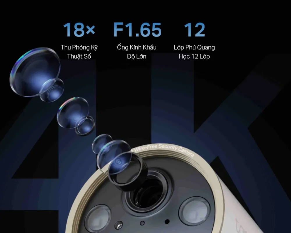 Camera An Ninh Năng Lượng Mặt Trời Tapo C460 Kit 12 Camera An Ninh Năng Lượng Mặt Trời Tapo C460 Kit - Akia Smart Home