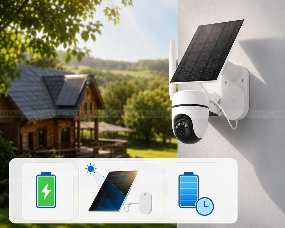 Camera An Ninh Ngoài Trời 4G Tapo C615G Kit 12 Camera An Ninh Ngoài Trời 4G Tapo C615G Kit - Akia Smart Home