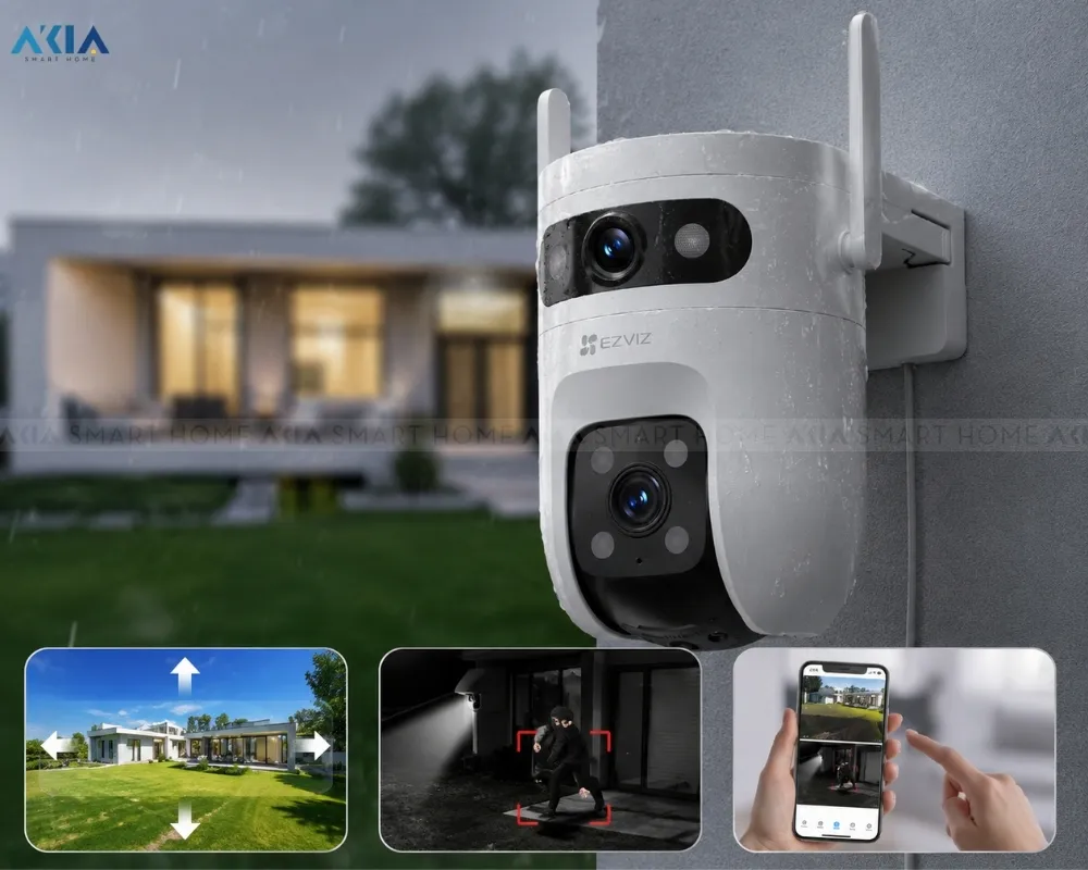 Camera Ngoài Trời Ezviz C9C Dual 17 Camera Ngoài Trời Ezviz C9C Dual 2K, 3K - Akia Smart Home