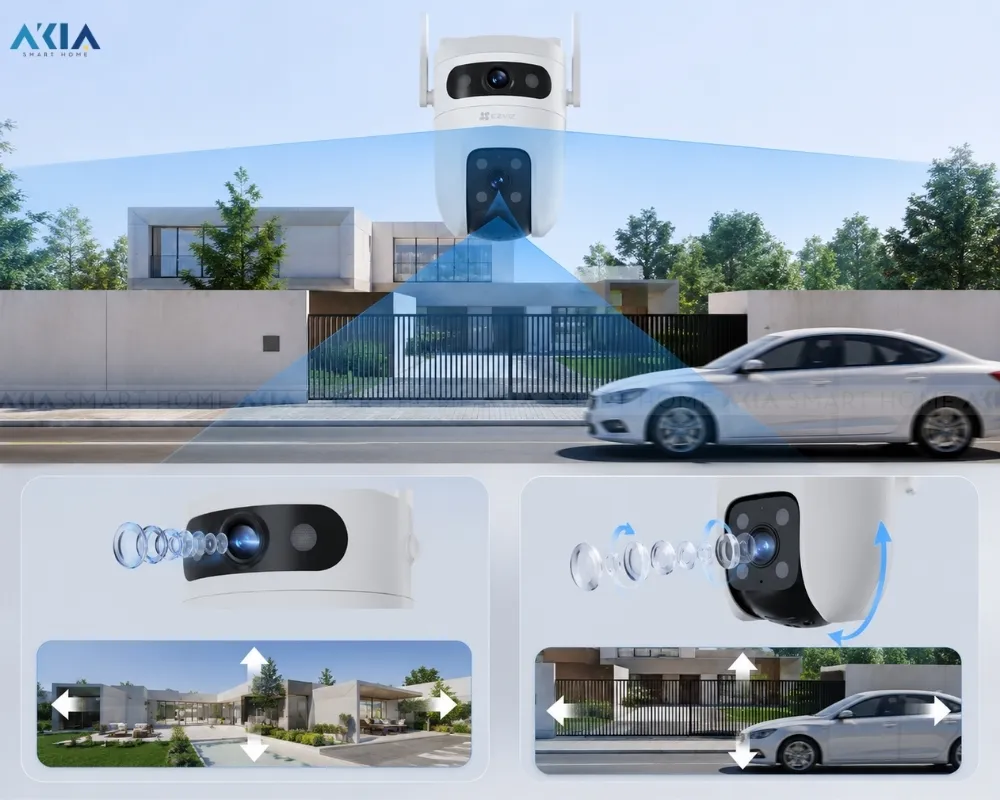 Camera Ngoài Trời Ezviz C9C Dual 18 Camera Ngoài Trời Ezviz C9C Dual 2K, 3K - Akia Smart Home