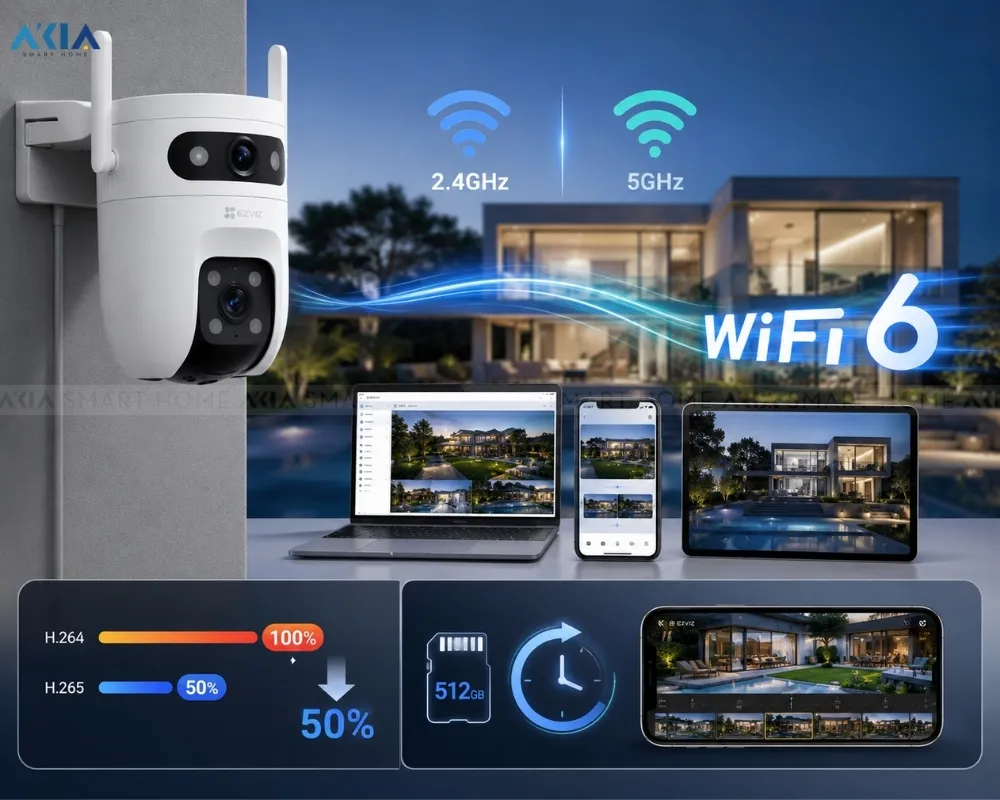 Camera Ngoài Trời Ezviz C9C Dual 21 Camera Ngoài Trời Ezviz C9C Dual 2K, 3K - Akia Smart Home