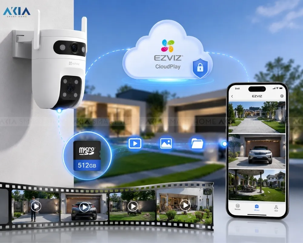 Camera Ngoài Trời Ezviz C9C Dual 22 Camera Ngoài Trời Ezviz C9C Dual 2K, 3K - Akia Smart Home
