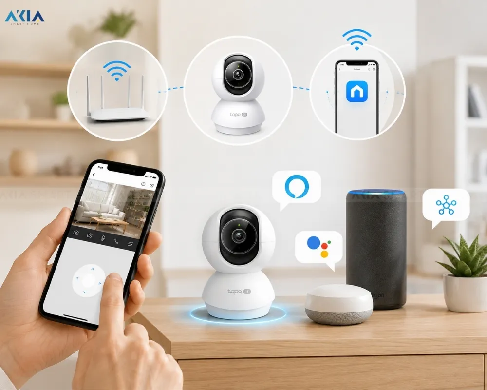 Camera Wifi An Ninh Gia Đình Quay Quét Ai Tapo C250 17 Camera Wifi An Ninh Gia Đình Quay Quét Ai Tapo C250 - Akia Smart Home