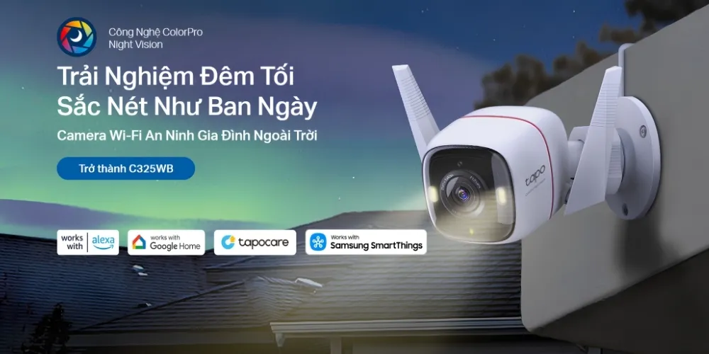 Camera Wifi An Ninh Ngoài Trời Tapo C325Wb 4Mp 9 Camera Wifi An Ninh Ngoài Trời Tapo C325Wb 4Mp - Akia Smart Home
