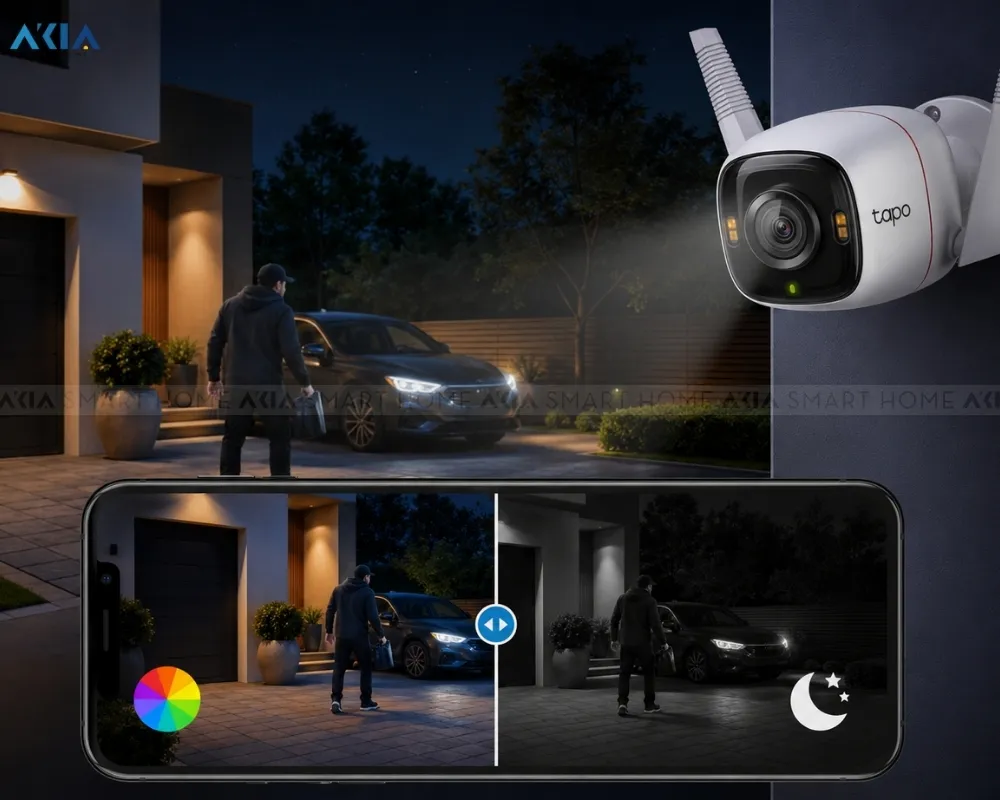 Camera Wifi An Ninh Ngoài Trời Tapo C325Wb 4Mp 10 Camera Wifi An Ninh Ngoài Trời Tapo C325Wb 4Mp - Akia Smart Home