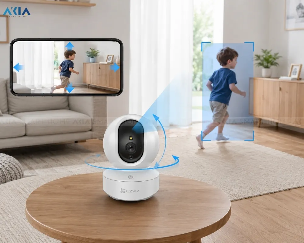 Camera Wifi Ip 360 Độ 4Mp Ezviz Ty1 - Akia Smart Home