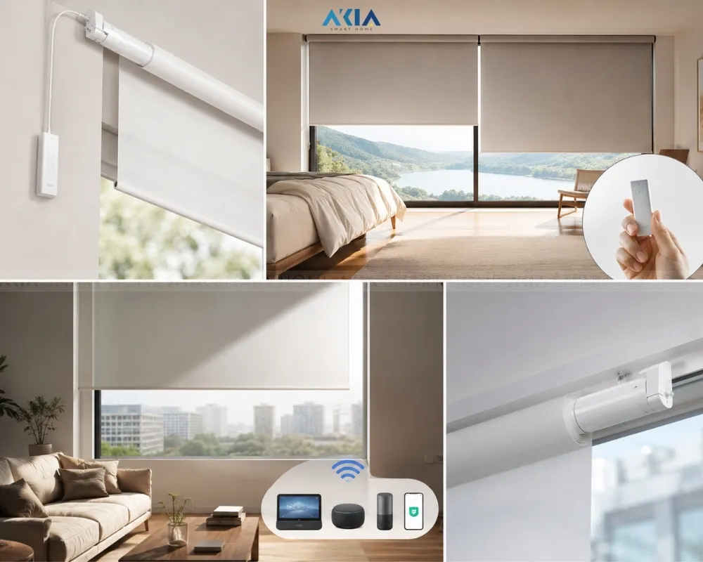 Động Cơ Rèm Cuốn Thông Minh Aqara Ta Zngzdj20Lm 9 Động Cơ Rèm Cuốn Thông Minh Aqara Ta Zngzdj20Lm - Akia Smart Home