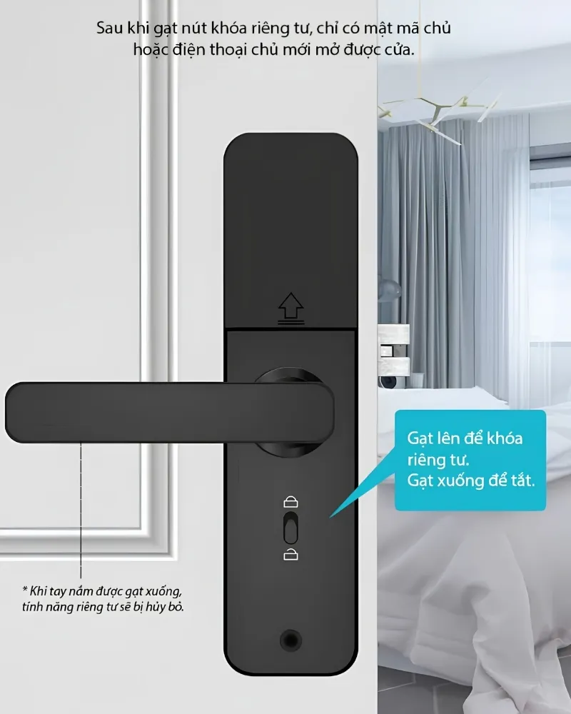 Khoá Cửa Vân Tay Laffer Lx08 Cho Cửa Gỗ 22 Khoá Cửa Vân Tay Laffer Lx08 Cho Cửa Gỗ - Akia Smart Home