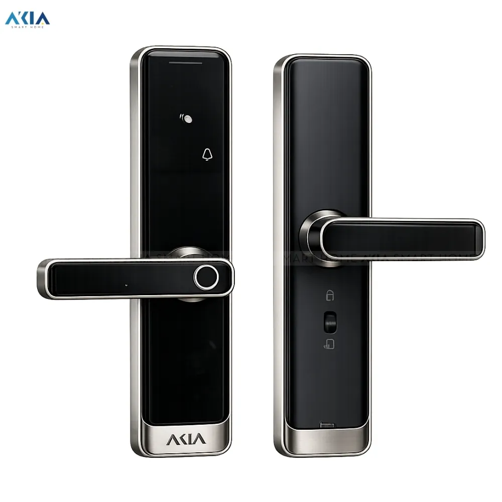 Khóa vân tay thông minh AKIA AZT-27 – Bạc - AKIA Smart Home