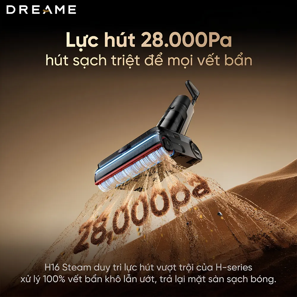 Máy Hút Bụi Lau Nhà Dreame H16 Steam 14 Máy Hút Bụi Lau Nhà Dreame H16 Steam - Akia Smart Home