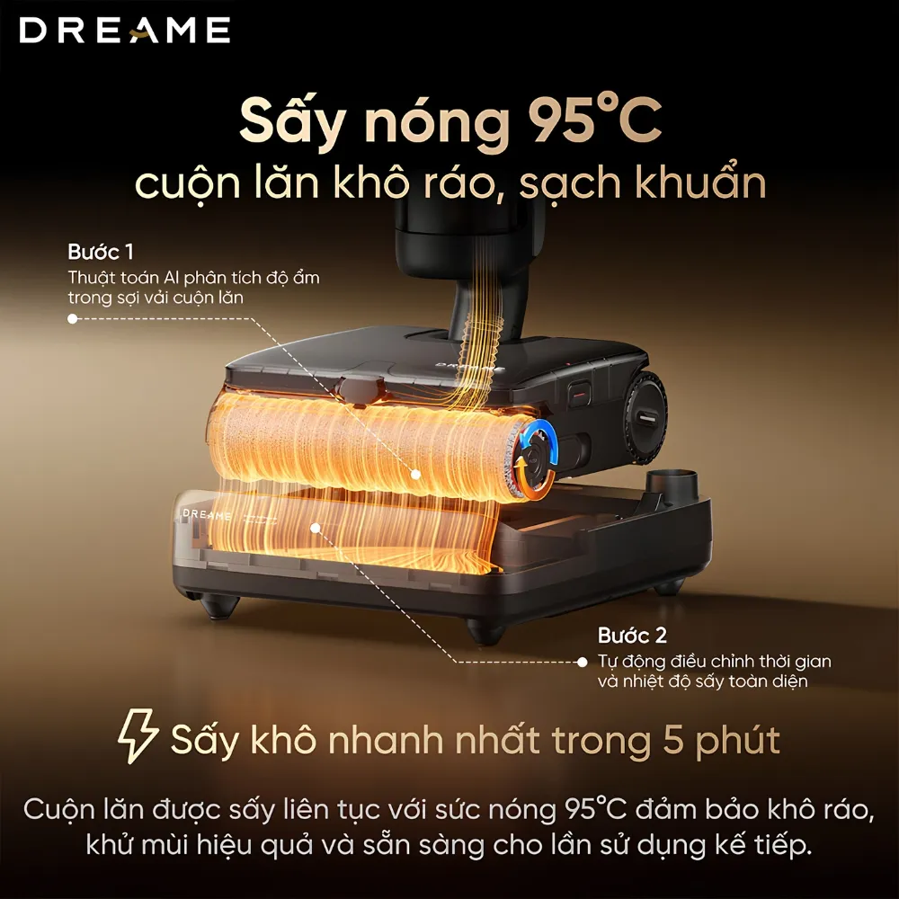 Máy Hút Bụi Lau Nhà Dreame H16 Steam 18 Máy Hút Bụi Lau Nhà Dreame H16 Steam - Akia Smart Home