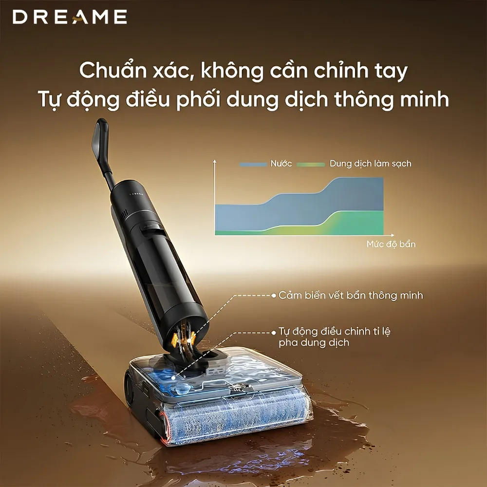 Máy Hút Bụi Lau Nhà Dreame H16 Steam 13 Máy Hút Bụi Lau Nhà Dreame H16 Steam - Akia Smart Home