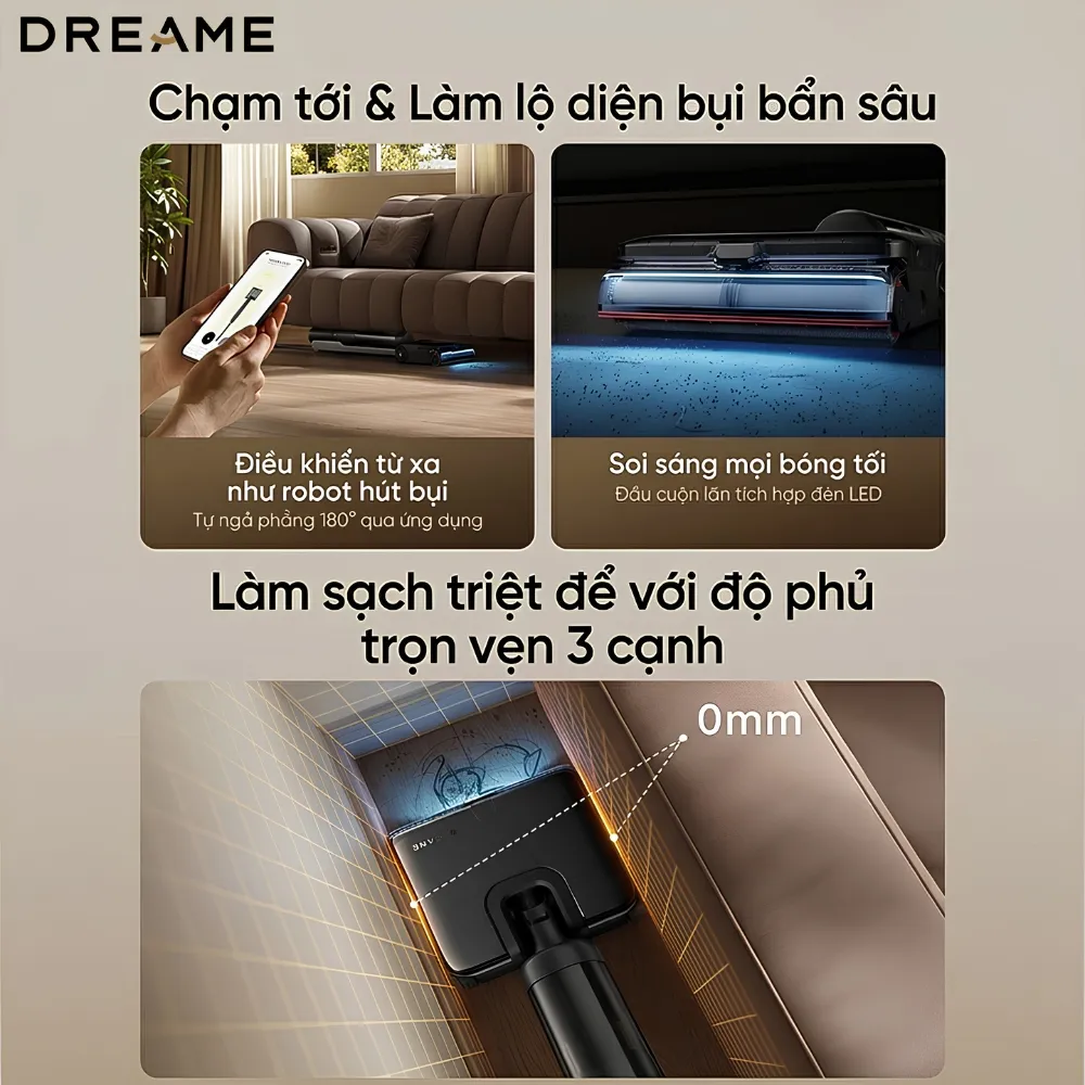 Máy Hút Bụi Lau Nhà Dreame H16 Steam 20 Máy Hút Bụi Lau Nhà Dreame H16 Steam - Akia Smart Home