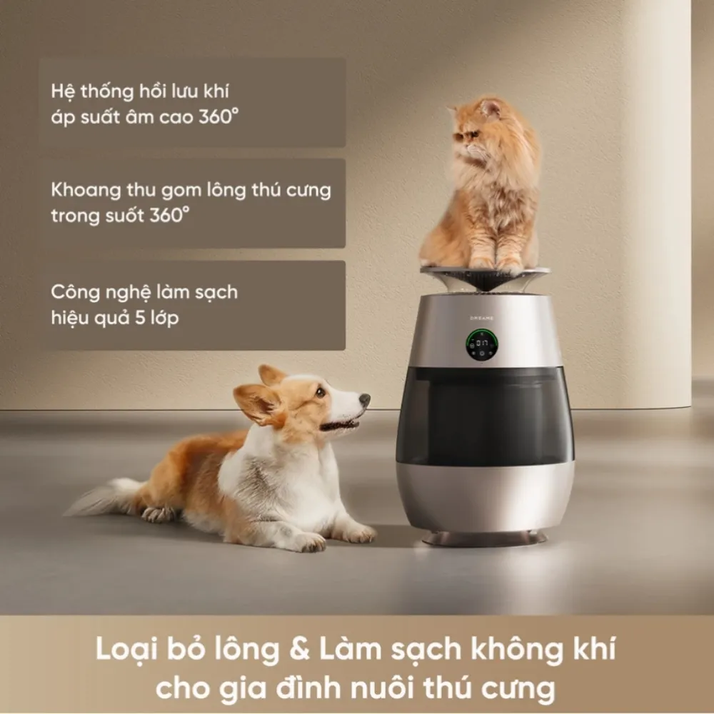 Máy Lọc Không Khí Dreame Ap10 22 Máy Lọc Không Khí Cho Thú Cưng Dreame Ap10 - Akia Smart Home