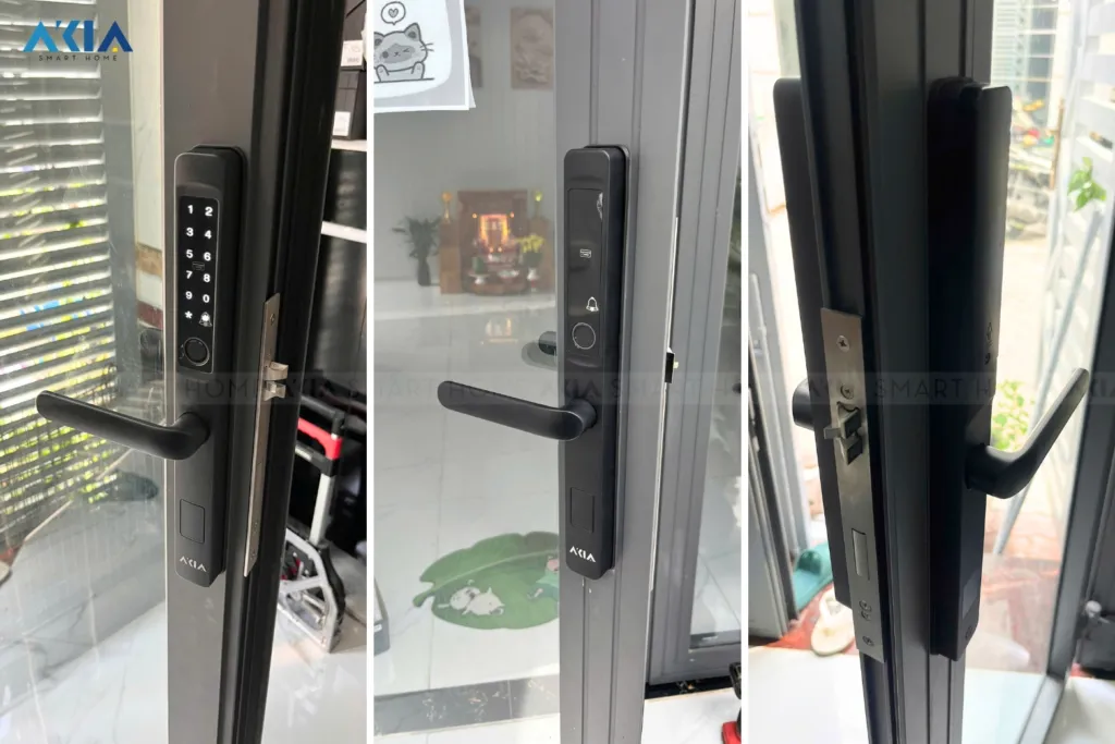 Khóa Vân Tay Cửa Nhôm Xingfa Akia Melo 301 28 Khóa Vân Tay Cửa Nhôm Xingfa Akia Melo 301 - Akia Smart Home