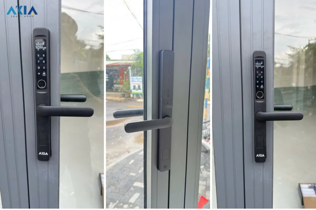 Khóa Vân Tay Cửa Nhôm Xingfa Akia Melo 301 30 Khóa Vân Tay Cửa Nhôm Xingfa Akia Melo 301 - Akia Smart Home