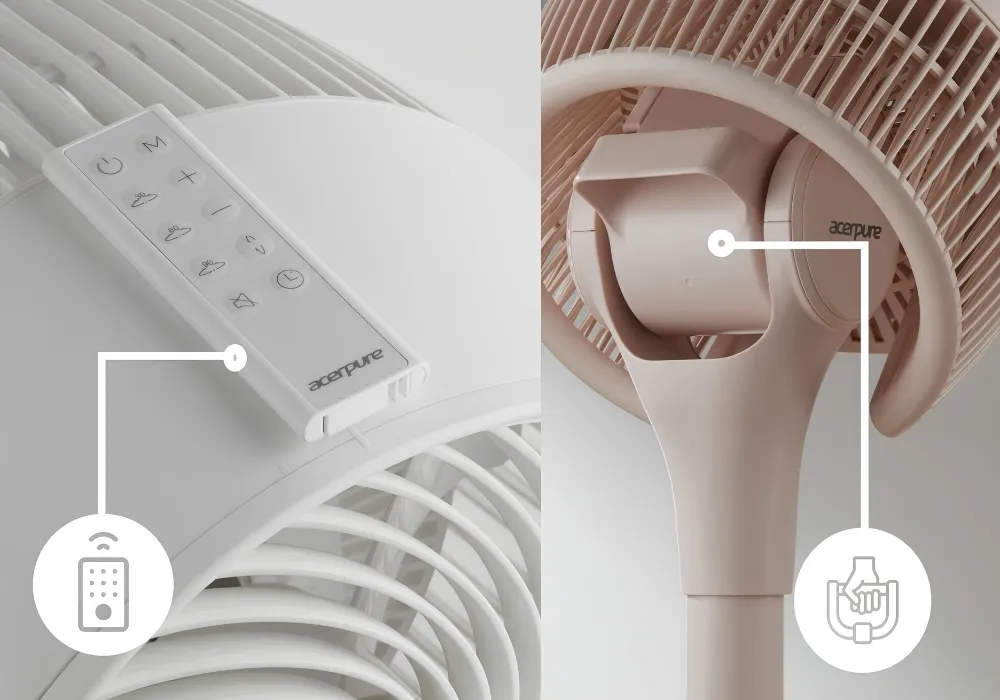 Quạt Tuần Hoàn Đối Lưu Không Khí Acerpure Cozy F2 50 Quạt Tuần Hoàn Đối Lưu Không Khí Acerpure Cozy F2 - Akia Smart Home