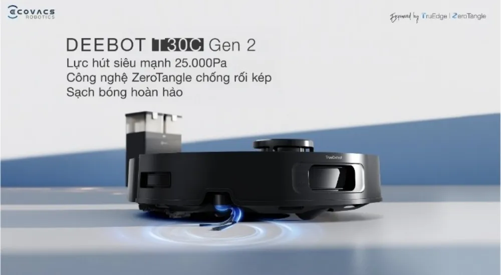 Robot Hút Bụi Lau Nhà Ecovacs Deebot T30C Gen2 51 Robot Hút Bụi Lau Nhà Ecovacs Deebot T30C Gen2 - Akia Smart Home