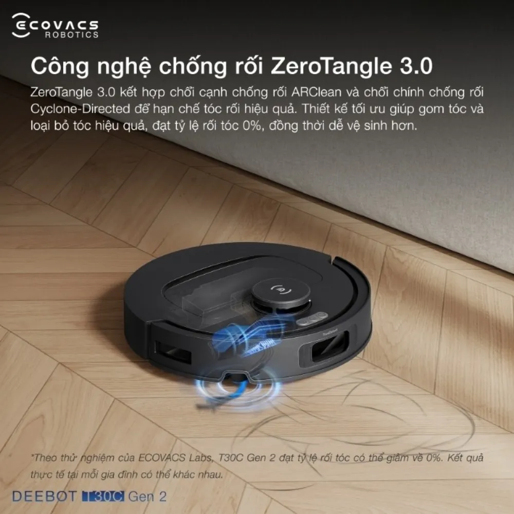 Robot Hút Bụi Lau Nhà Ecovacs Deebot T30C Gen2 58 Robot Hút Bụi Lau Nhà Ecovacs Deebot T30C Gen2 - Akia Smart Home