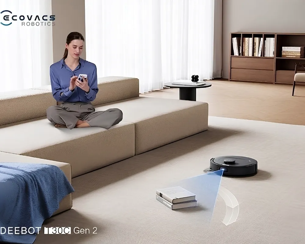Robot Hút Bụi Lau Nhà Ecovacs Deebot T30C Gen2 60 Robot Hút Bụi Lau Nhà Ecovacs Deebot T30C Gen2 - Akia Smart Home