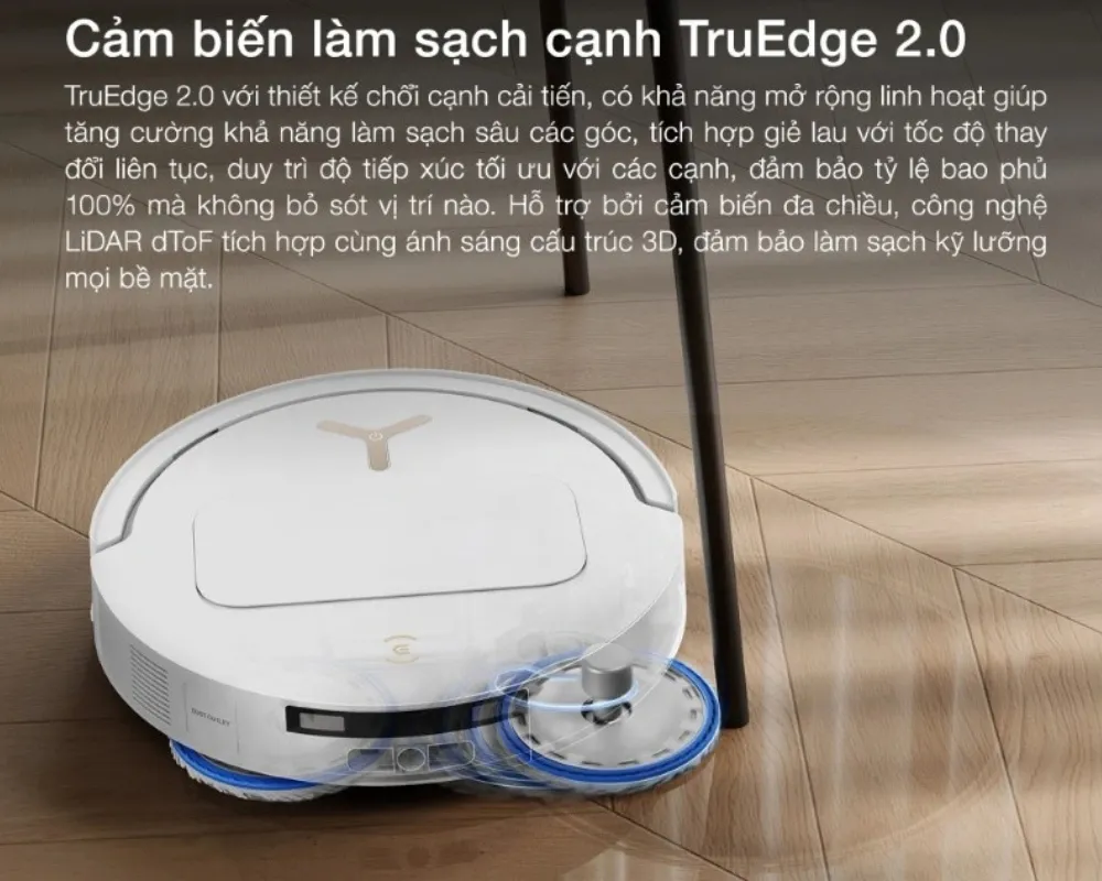 Robot Hút Bụi Lau Nhà Ecovacs Deebot T50S Pro Omni - Akia Smart Home