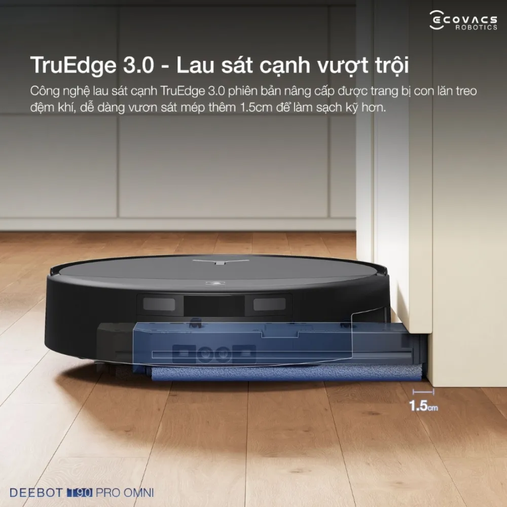 Robot Hút Bụi Lau Nhà Ecovacs Deebot T90 Pro Omni 59 Robot Hút Bụi Lau Nhà Ecovacs Deebot T90 Pro Omni - Akia Smart Home