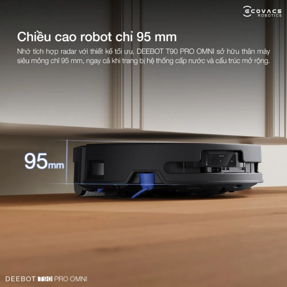 Robot Hút Bụi Lau Nhà Ecovacs Deebot T90 Pro Omni 64 Robot Hút Bụi Lau Nhà Ecovacs Deebot T90 Pro Omni - Akia Smart Home