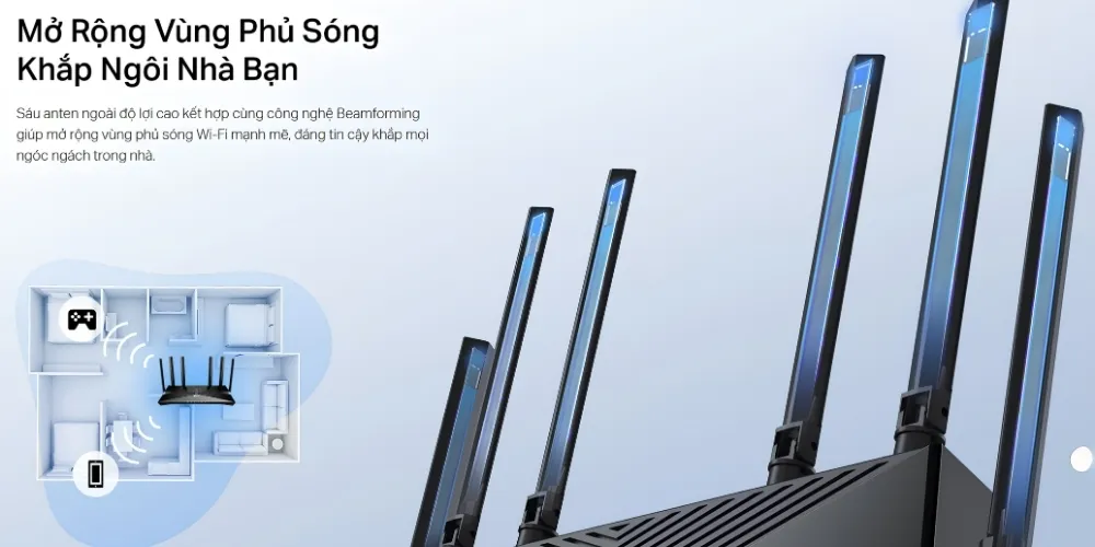 Router Wifi 6 Tp-Link Archer Ax56 Gigabit Ax3000 24 Router Wifi 6 Tp-Link Archer Ax56 Gigabit Ax3000 - Akia Smart Home